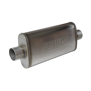 Flowmaster 71249 FlowFX Muffler 3" Center Inlet/3" Center Outlet - Moderate Sound 409 Stainless Steel