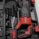 DOGTOOTH 21V MAX Cordless Reciprocating Saw Kit with 2 * 4.0 Ah Batteries for Wood & Metal Cutting, 3,000 Strokes Per Minute, Compatible with Makita 18V Battery include 4 Tool-Free Blades and Charger