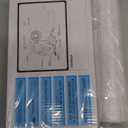 MX-5500 8 Digits Price tag Gun with 5000 Sticker Labels, Pricing Gun Kit for Office, Retail Shop, Grocery Store (A/Red)