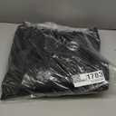 NICETOWN Black Out Curtains 54 inch Long for Bathroom - Easy Care Solid Thermal Insulated Grommet Blackout Window Treatment for Bedroom (2 Panels, W52 x L54)