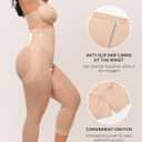 SHAPELLX Shapewear for Women Capris Leggings Tummy Control Underwear High Waist Body Shaper Butt Lifting Panties, XL