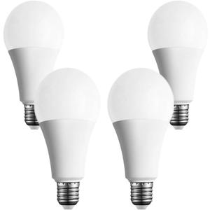 4 Pack 3 Way Light Bulbs 50 100 150W, Daylight 5000K,Three Way A19,E26 Base,Perfect for Bedroom,Living Room,Study Room