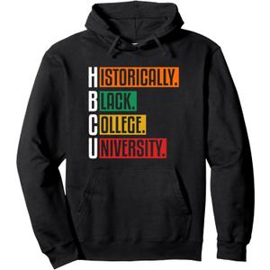 HBCU Apparel Historical Black College HBCU Pullover Hoodie, XL