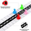 Teamaze Metal Cornhole Scoreboard with Magnetic 2 pcs Vertical Corn Hole Score Keeper for Outdoor&Indoor Yard Game