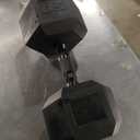 CAP Barbell Coated Hex Dumbbell Weight - Single | 50 lbs