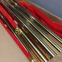 8 PCS Stanchions and Velvet Ropes Set, Stainless Steel Post with 4 Red Velvet Ropes, Crowd Control Barriers, Red Carpet Runner Poles for Party, Wedding, Queue