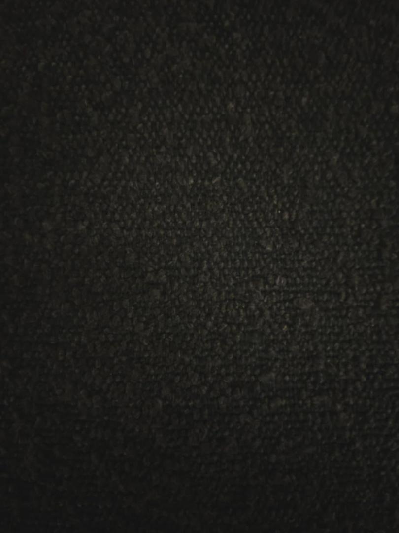 Canton Futon Cover Only Blended Cotton Felt Fits 6 to 8 inch Mattress Zippered Slipcover (Black, Full Size)