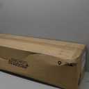 Progress Lighting P2007-09 Bravo Collection Etched Glass Modern Bath Vanity Light, 4-Light, Brushed Nickel