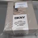 DKNY Cooling Washed Microfiber Sheet Set, King, Warm Beige, 4-Piece