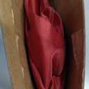 OVZME Burgundy Sheer Curtains - 96" Length 2 Panels Set for Living Room Bedroom, Christmas Gorgeous Window Decoration for Party & Backdrop & Canopy, Burgundy, Each 42Wx96L