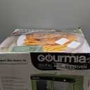 Gourmia French Door Digital Air Fryer Oven - XL 37QT Capacity, 12 Presets, FryForce 360 Tech, Dehydrate, Proof, Slow Cook, Fits 13 Pizza, 1700W, Green