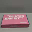 Pilates Bar Kit with Resistance Bands, Multifunctional Pilates Bar for Women & Men with Heavy-Duty Metal Adjustment Buckle, Pilates Home Equipment for Full BodyWorkouts (Pink)