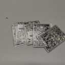 5 x SIUSIO 15 Sheets Halloween Nail Art Stickers Cute Pumpkin Skull Ghost Party Theme 3D Self-Adhesive Horror Witchy Bat Poker Nail Decals Nail Supplies DIY Nail Stickers for Women Girls Kids Decor