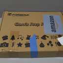 Forbena Wood Toddler Step Stool for Bathroom Sink, White Kids Toilet Step Stool for Potty Training, Small Child Baby Girl Boy 2 Stepping Stool with Handle for Kitchen Counter Nursery Bedroom Closet