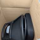 Ergonomic Drafting Chair with Footrest,Tall Office Chair for Standing Desk with Flip-up Armrests with Breathable Comfy Mesh Support and Adjustable Foot Rest Ring(Black)