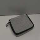 Bukere Travel Sunglasses Organizer Glasses Case, 3 Adjustable Slot for Multiple Eyeglasses, Hard Eyewear Box for Men Women (Grey)