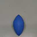 Nerf Dog Tire Squeak Football Outdoor Dog Toy, 6 Inch Dog Football Squeaking Toy for Medium and Large Breeds, Blue