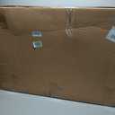 Home Decor White Abstract Wall Decor Large Framed Canvas Wall Art for Living Room Gold Painting White Wave Contemporary Art for Bedroom 29x58 Inch