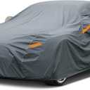 16 Layers Car Cover Waterproof All Weather, Heavy Duty Outdoor Car Cover Universal Fit Sedan Toyota Camry, Tesla Model 3, Honda Accord, Nissan Altima, Kia K5/Stinger, Hyundai Sonata etc.
