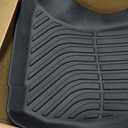 Floor Mats Custom for 2015-2021 Subaru WRX & WRX STi All Weather Protection TPE Heavy Duty Non-Slip Automotive Floor Liners Fits Front& 2nd Row Full Set Accessories, Black