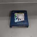 Montech RX 140 ARGB Reversed Fan 1600PWM, High-End Durability, Silent Performance, and Stunning ARGB Design (140mm, White)