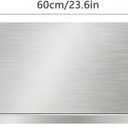 Stainless Steel Cutting Boards for Kitchen, 304 Stainless Chopping Board, Non-Slip Metal Cutting Board for Meat, Fruits, Vegetables, and Baking Food Grade Double-Sided Cutting Boards (23.6"L x 15.7"W), 23.6"L x 15.8"W