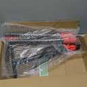 76 Inch Rake for Leaves, Adjustable 18 Metal Tines with Expandable Head Garden Rakes for Lawns Heavy Duty Metal Rake for Leaves Yard Gardening Grass Outdoor Debris