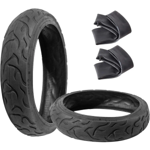 2 Pack 20" Fat Bike Tires Replacement Set Fat Tires 20 x 4.0 inch.98-559 20x4.0 Inch Folding Electric Bicycle Tires Plus Bike Tubes and Tire Compatible Wide Mountain Snow Bike | 35 PSI