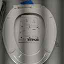 KOHLER 20110-0 Brevia, Slow Close Toilet Seat, Elongated Toilet Seat, Grip-Tight Bumpers Quick-Attach Hardware, White