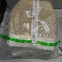 Storage Baskets for Organizing, 4 Pack Baskets for Shelves, Decorative Storage Bins for Shelves, Cotton Rope Storage Basket with Handles, Woven Basket for Storage, 13''Lx8.7''Wx7.9''H, White & Brown