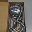 Hand Held Shower Head with 79 Inches Extra Long Hose,7 Modes Detachable Shower Wand with ON OFF Switch,High Pressure Handheld Shower Head with Built in Shower Sprayer,Shower Brackect,Chrome