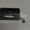 R-ing Doorbell Angle Mount, 30-55 Degrees Adjustable Door Mount for Wired Doorbell Pro/Plus(newest model), Widen Corner View Kit, Left/Right Universal Installation for House(Black)