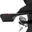 XR4 Senior Hydrofoils for 40-300 hp Boats (Black) - Perfect for Water Skiing, Wakeboarding, Tubing - Engine Stabilizer Fins for Outboard/Outdrive Motors - Made in The USA