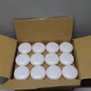 Aignis 48 Flameless LED Floating Candles, 3-Inch Plastic Battery Operated Tealights, Glow Time Over 120 Hours, Cozy Romantic White Light, Suitable for Pool/Bathtub/Hot Bath/Wedding Centerpiece Decor