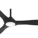 Minka-Aire F868L-CL/CL Sleek 60" Ceiling Fan Wi-FI Enabled with LED Lights & Remote Control, Coal