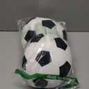 2 Pack Plush Soccer Ball Pillow Stuffed Toy Soccer Ball Soft Plush Soccerball Sports Throw Pillows for Home Room Bedroom Sofa Decoration Sport Theme Birthday Party Supplies