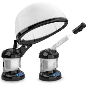 Hair Steamer Kingsteam 2 in 1 Facial Steamer, Design for Personal Care Use at Home or Salon Barber