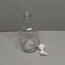 kitchentoolz Half Gallon Glass Laundry Detergent Dispenser- Large Jug with Pump for Liquid Laundry Soap Dispenser, Fabric Softener, Syrup Pump - 64 oz - Made in USA