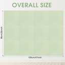 Honoson 12 Pack 47"x35" Large Cork Boards Tiles Alternative Felt Wall Tiles Bulletin Board with Safe Adhesive Cork Board Squares for Walls Organize Home Office Classroom Pin Photo Panels(Sage Green)