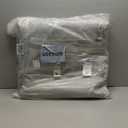 Abstract Rug 8x10 Large Living Room Rugs Neutral Modern Washable Area Rugs for Bedroom Dining Room Non-Slip Stain Resistant Foldable Thin Rug Gray White