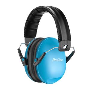 ProCase Noise Cancelling Headphones for Kids Toddler, SNR 27dB Noise Reduction Ear Muffs, Hearing Protection for Monster Jam, Concerts, Fireworks, Shooting, Air Show, Autism Sensory Needs -Blue