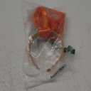 Yan Dream Straight Orange Wig Orange Headband Wig Cosplay Party