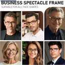 NORPERWIS Reading Glasses 5 Pairs Quality Readers Spring Hinge Glasses for Reading for Men and Women (5BLACK, 5.00)