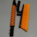 EcoNour 44.7" 3 in 1 Snow Brush for SUV, 360° Pivoting Extendable Long Snow Brush for Car, Snow and Ice Scrapers for Windshield with Ergonomic Foam Grip for Car Truck SUV, Winter Car Accessories