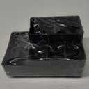 Toothbrush Holder with Anti-Slip, Detachable Bathroom Organizer Countertop for Easy Cleaning, Multifunctional Storage, Bathroom Caddy for Toothpaste, Shaver, Great for Vanity Organizer, Black Marble