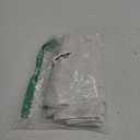 River Dream Snap in Fabric Shower Curtain Liner Replacement - 70W x 54H, White, with Magnets-Detachable Liner,(Fit 71(W) x 74(H) with Window Shower Curtain)