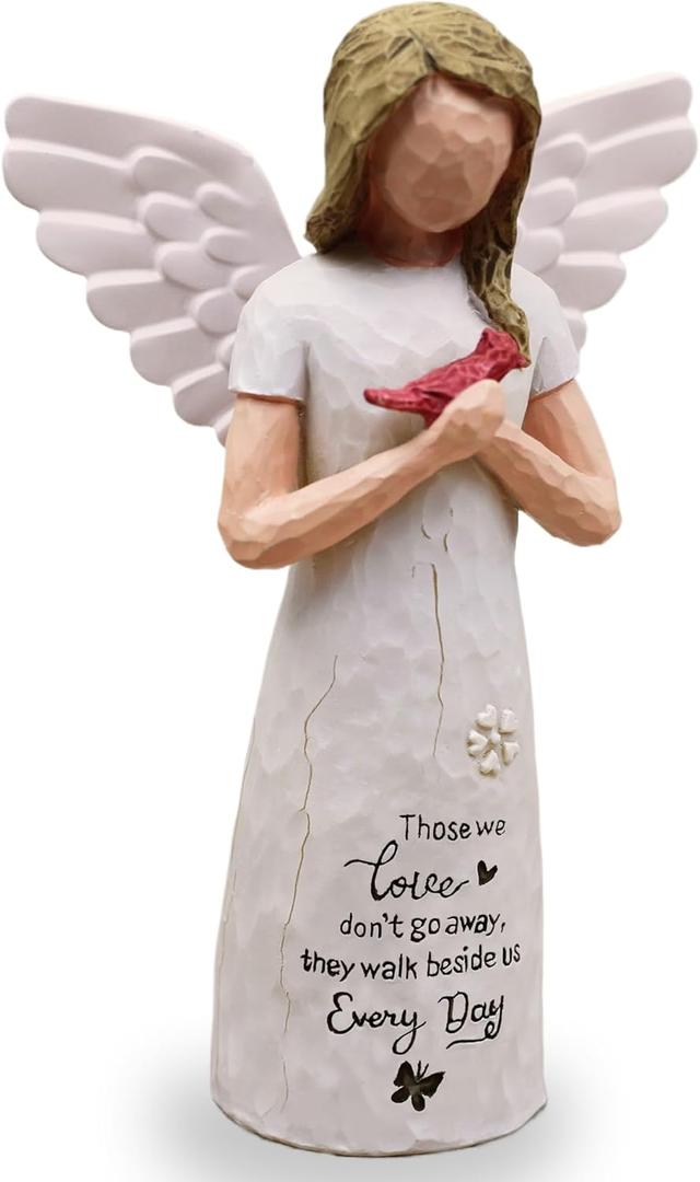 Cardinal Gifts for women, Sympathy Gifts for Loss of Loved One, Cardinal Decor, Grief Gift for Women, Loss of Father Sympathy Gift, In Memory of Loved One Gifts, Sculpted Hand-Painted Figurine