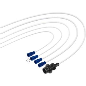 FIRSTINFO A1102EH4 New Accessories 5 Piece Oil Nylon Tube Hose for Pneumatic/Manual Oil Changer Vacuum Fluid Extractor Pump