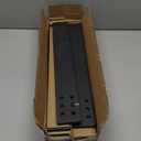 Countertop Support Bracket 4 Pack 18" Lx 2.5" W Hidden Black Knee Wall Support Countertop Bracket 3/8" Thick Heavy Duty for Quartz/Granite/Wood/Concrete Countertops Screws Included