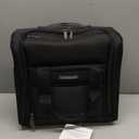 TPRC 15" Smart Under Seat Carry-On Luggage with USB Charging Port, Black Option, One Size